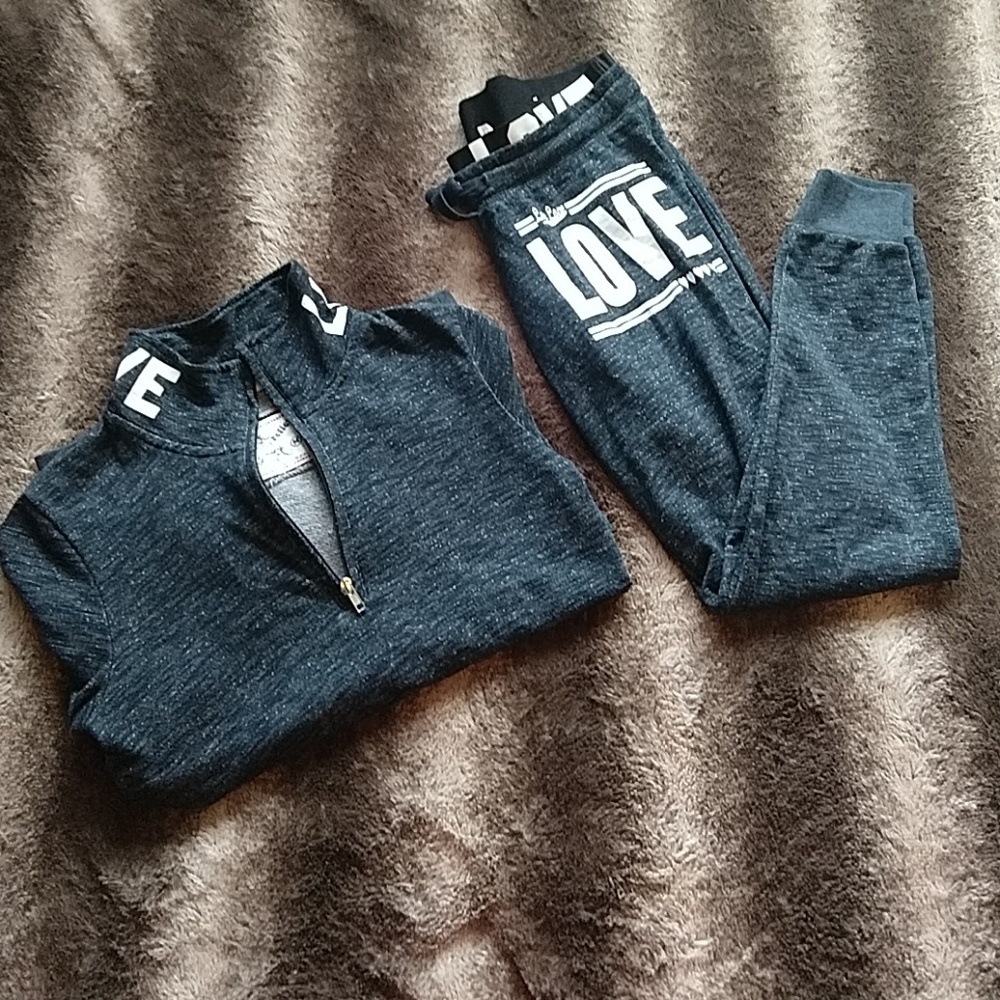 LOVE Pullover and Joggers Bundle